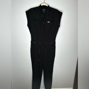 Figs Black Jumpsuit